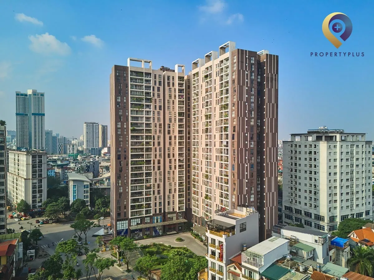 Chelsea Residence building exterior overview in Cau Giay, Hanoi.